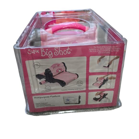 New Hello Kitty Sizzix Big Shot Die Cutting & Embossing Machine - Picture 4 of 6